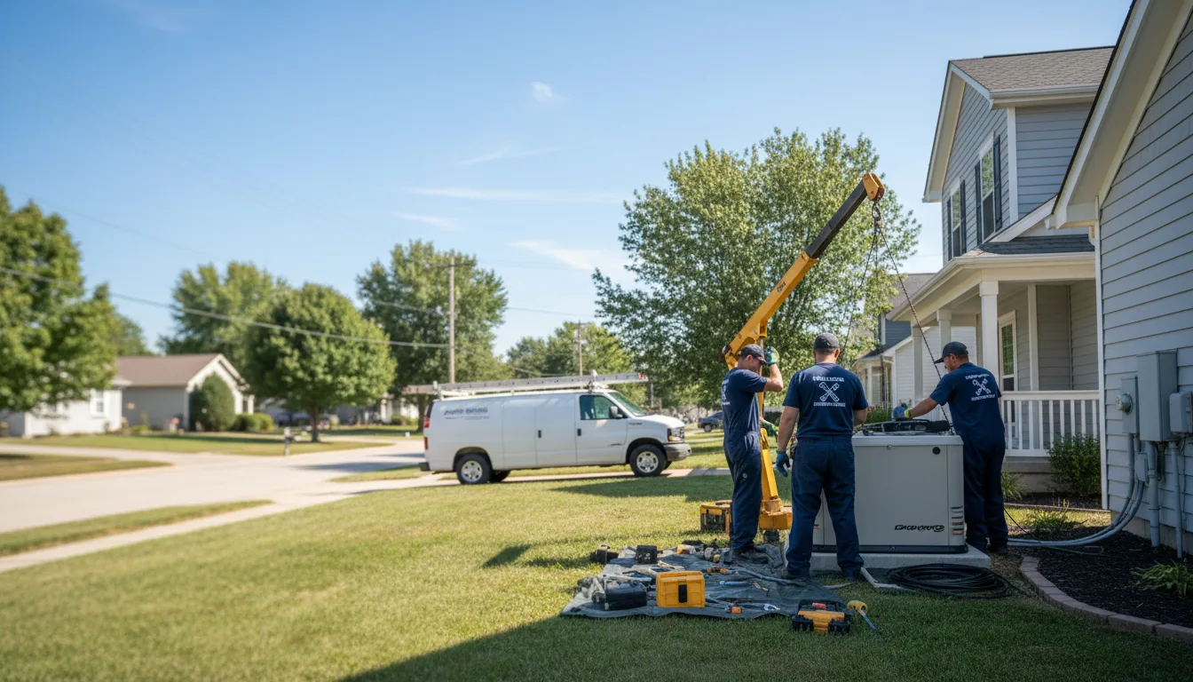 Generator Installation in Jewell, KS near me